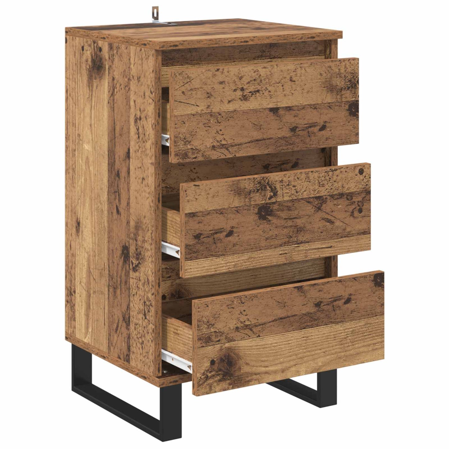 vidaXL Sideboard Old wood Engineered Wood