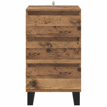 vidaXL Sideboard Old wood Engineered Wood