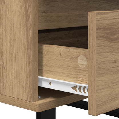vidaXL Sideboard Artisan oak Engineered Wood