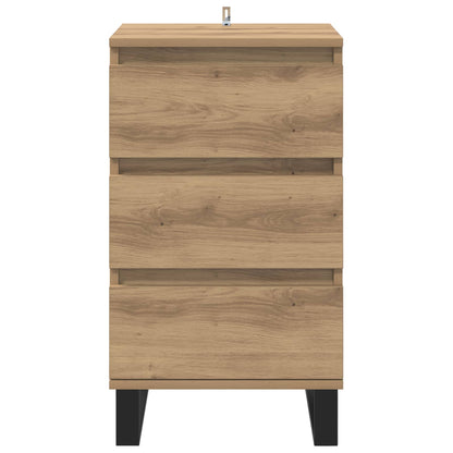 vidaXL Sideboard Artisan oak Engineered Wood