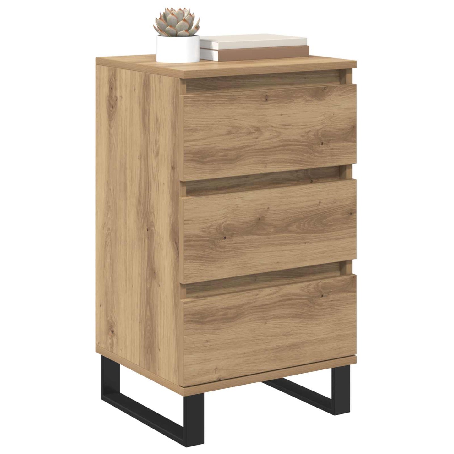vidaXL Sideboard Artisan oak Engineered Wood