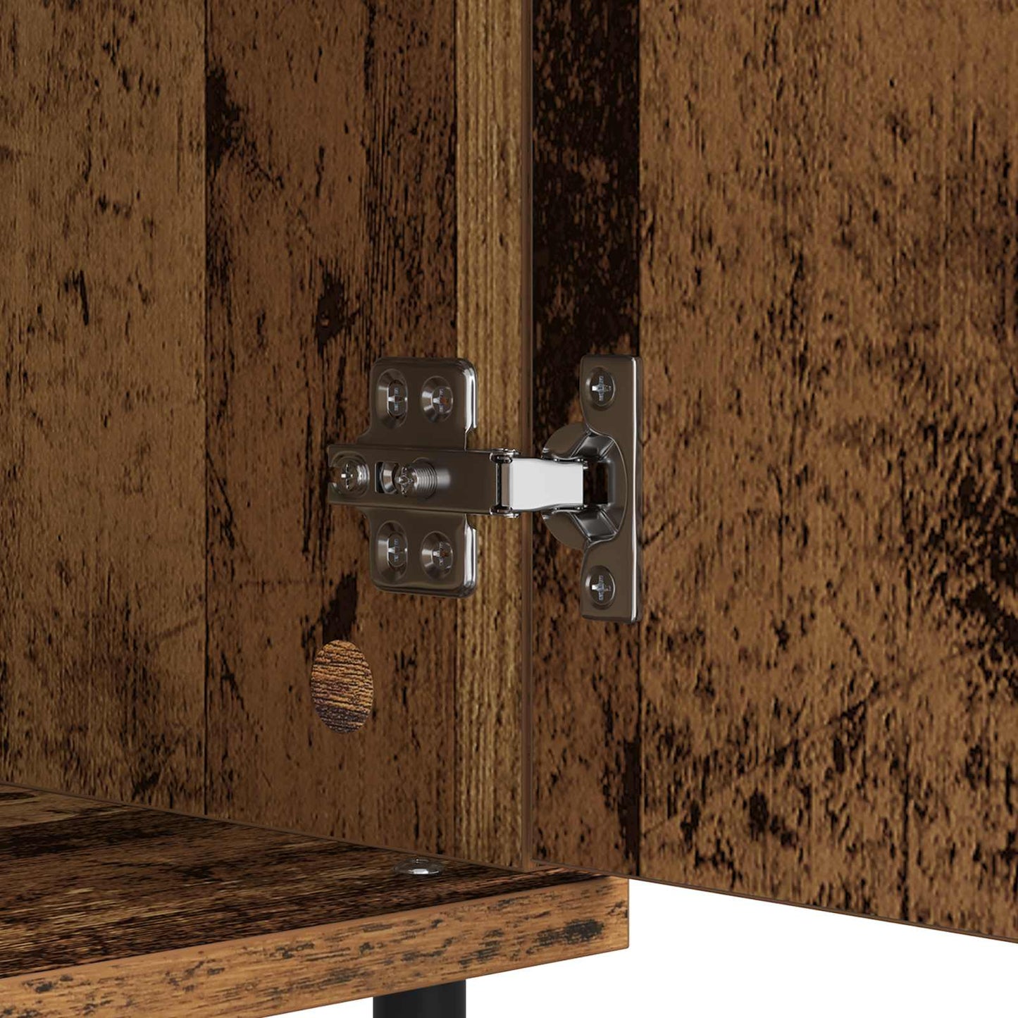 vidaXL Sideboard Old Wood 60 x 35 x 70 cm Engineered Wood and Iron