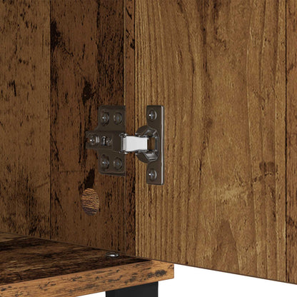 vidaXL Sideboard Old Wood 60 x 35 x 70 cm Engineered Wood and Iron