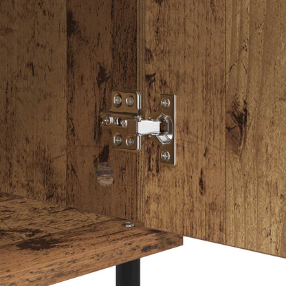 vidaXL Sideboard Old Wood 40 x 35 x 70 cm Engineered Wood and Iron