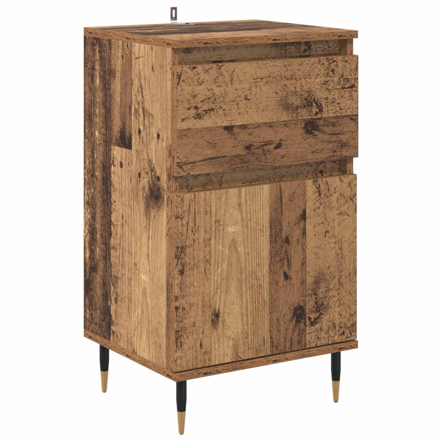 vidaXL Sideboard Old Wood 40 x 35 x 70 cm Engineered Wood and Iron