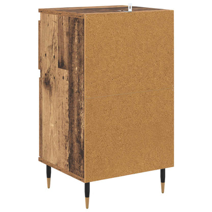 vidaXL Sideboard Old Wood 40 x 35 x 70 cm Engineered Wood and Iron