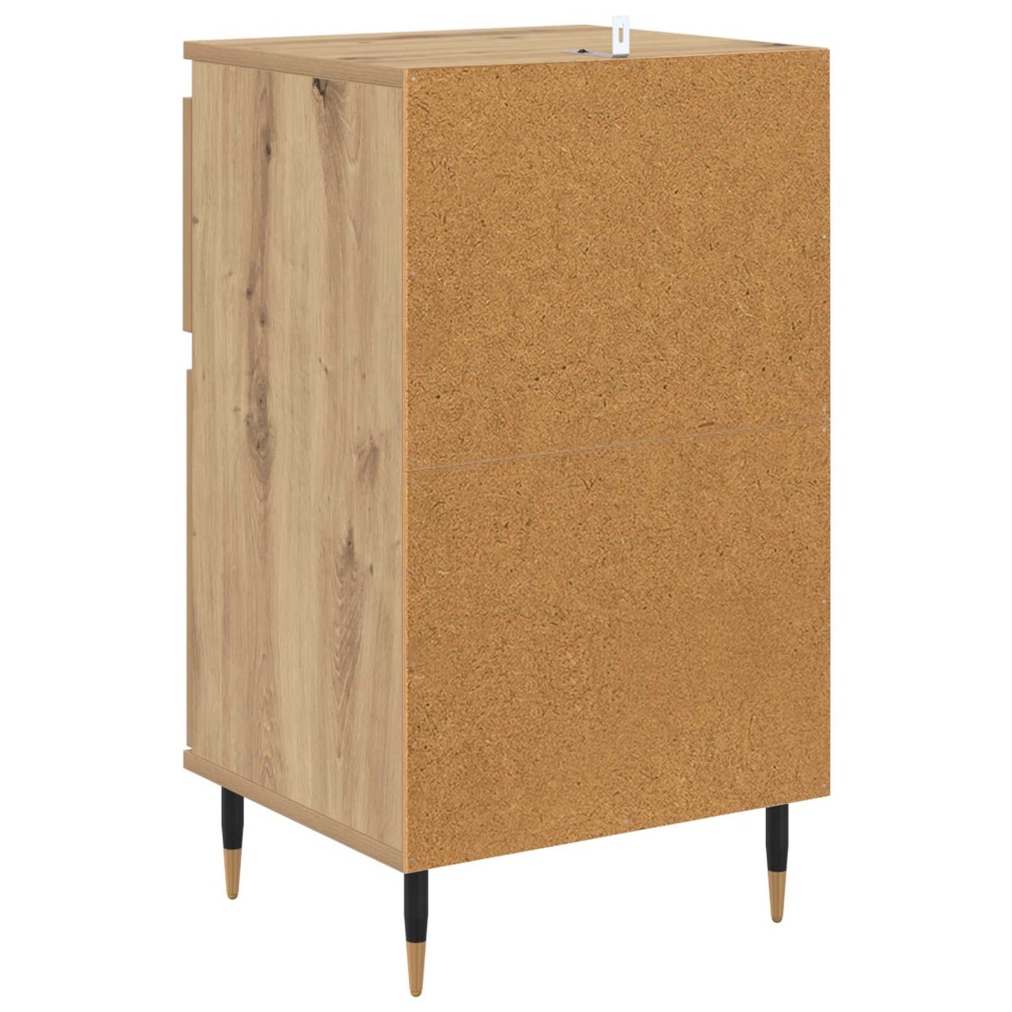 vidaXL Sideboard Artisan Oak 40 x 35 x 70 cm Engineered Wood and Iron