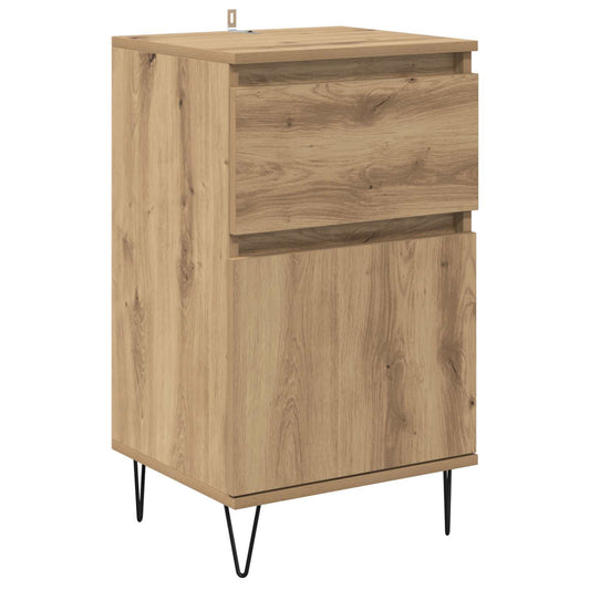 vidaXL Sideboard Artisan oak 35 x 40 x 70 cm Engineered Wood