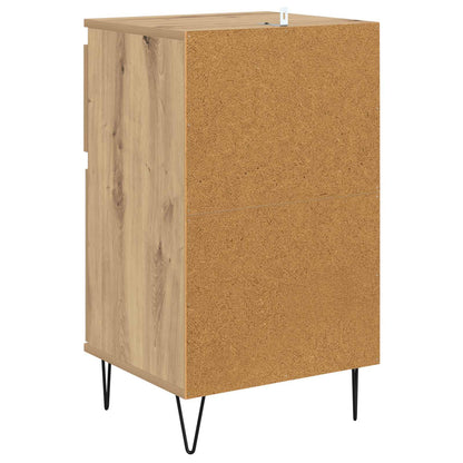 vidaXL Sideboard Artisan oak 35 x 40 x 70 cm Engineered Wood