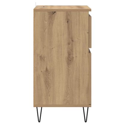 vidaXL Sideboard Artisan oak 35 x 40 x 70 cm Engineered Wood