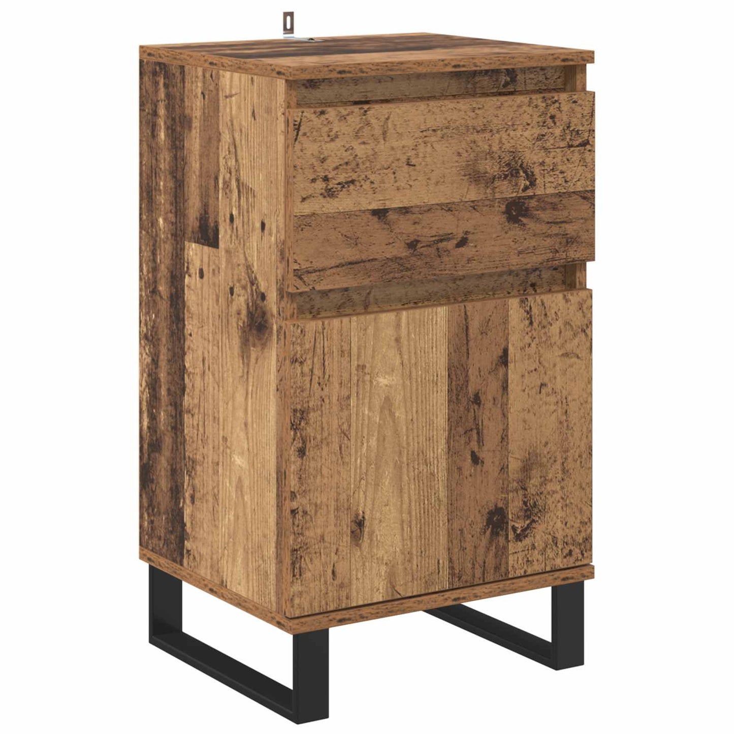 vidaXL Sideboard Old wood 35 x 40 x 70 cm Engineered Wood