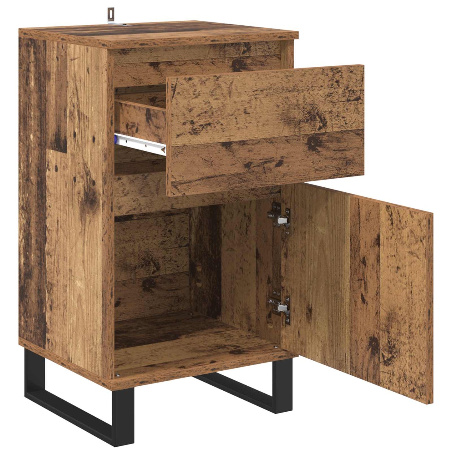 vidaXL Sideboard Old wood 35 x 40 x 70 cm Engineered Wood