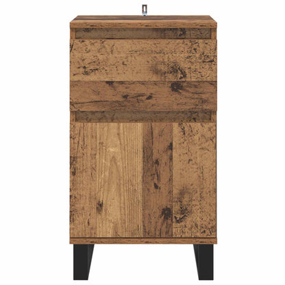 vidaXL Sideboard Old wood 35 x 40 x 70 cm Engineered Wood