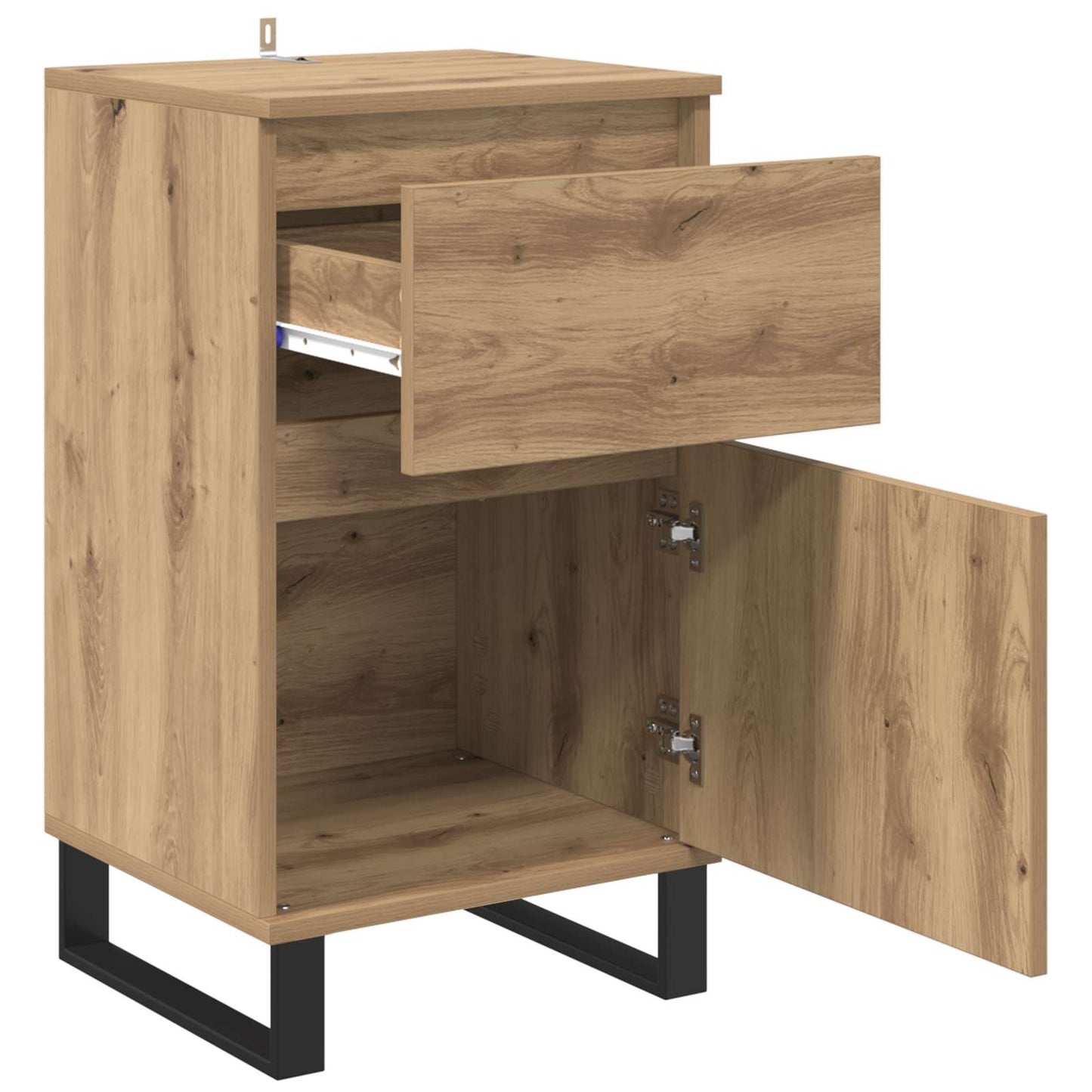vidaXL Sideboard Artisan oak 35 x 40 x 70 cm Engineered Wood