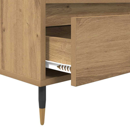 vidaXL TV Cabinet 100 x 34.5 x 44.5 cm Artisan Oak