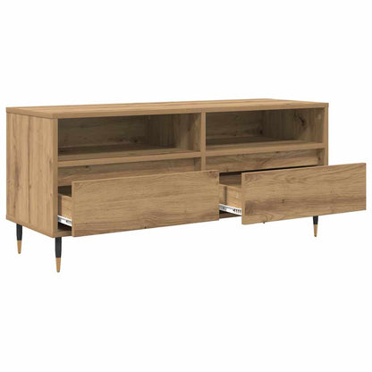 vidaXL TV Cabinet 100 x 34.5 x 44.5 cm Artisan Oak