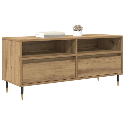 vidaXL TV Cabinet 100 x 34.5 x 44.5 cm Artisan Oak