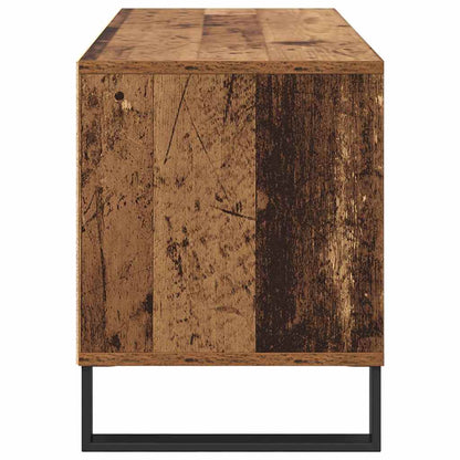 vidaXL TV Cabinet with Drawer Old Wood 100 x 34.5 x 44.5 cm