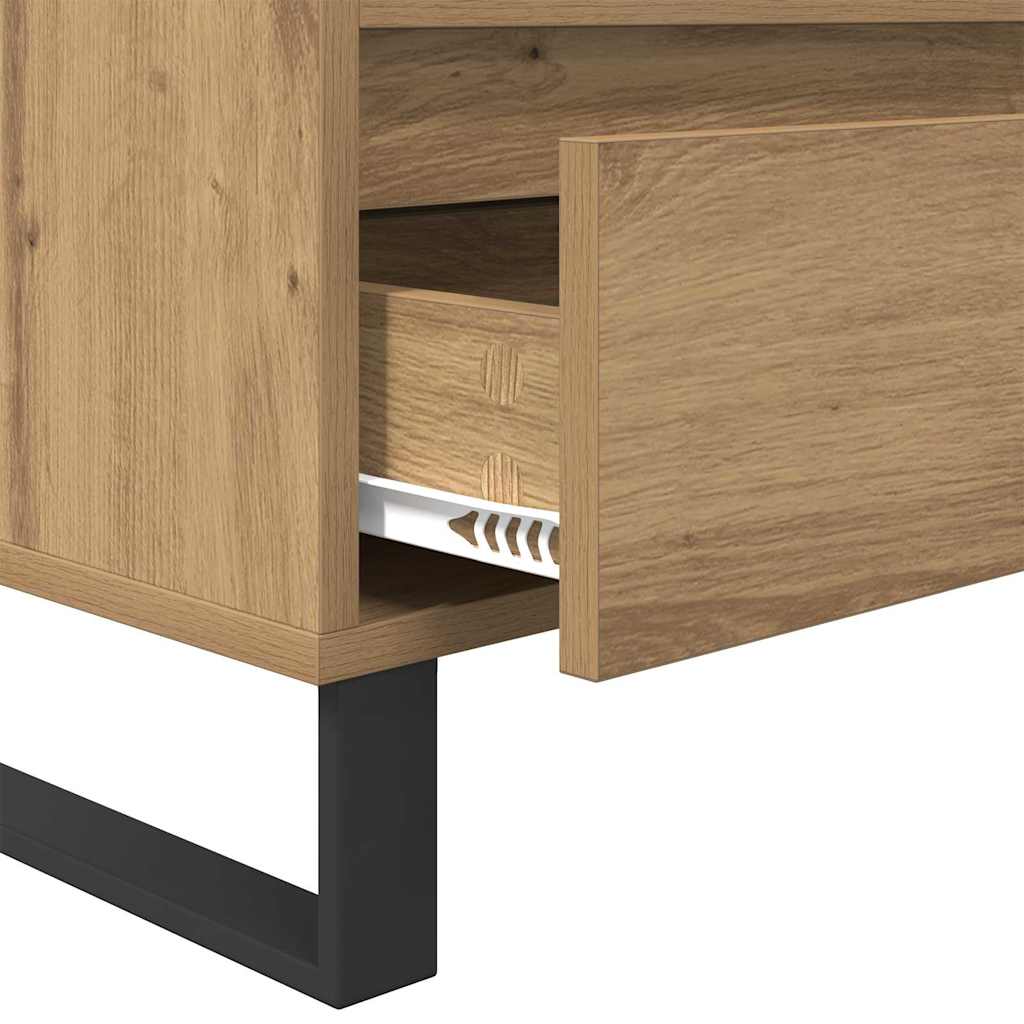 vidaXL TV Cabinet 100 x 34.5 x 44.5 cm Artisan Oak