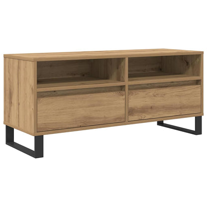 vidaXL TV Cabinet 100 x 34.5 x 44.5 cm Artisan Oak