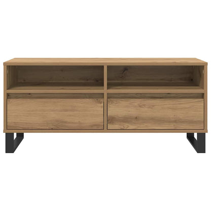vidaXL TV Cabinet 100 x 34.5 x 44.5 cm Artisan Oak