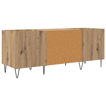 vidaXL Record Cabinet Artisan Oak 121 x 38 x 48 cm