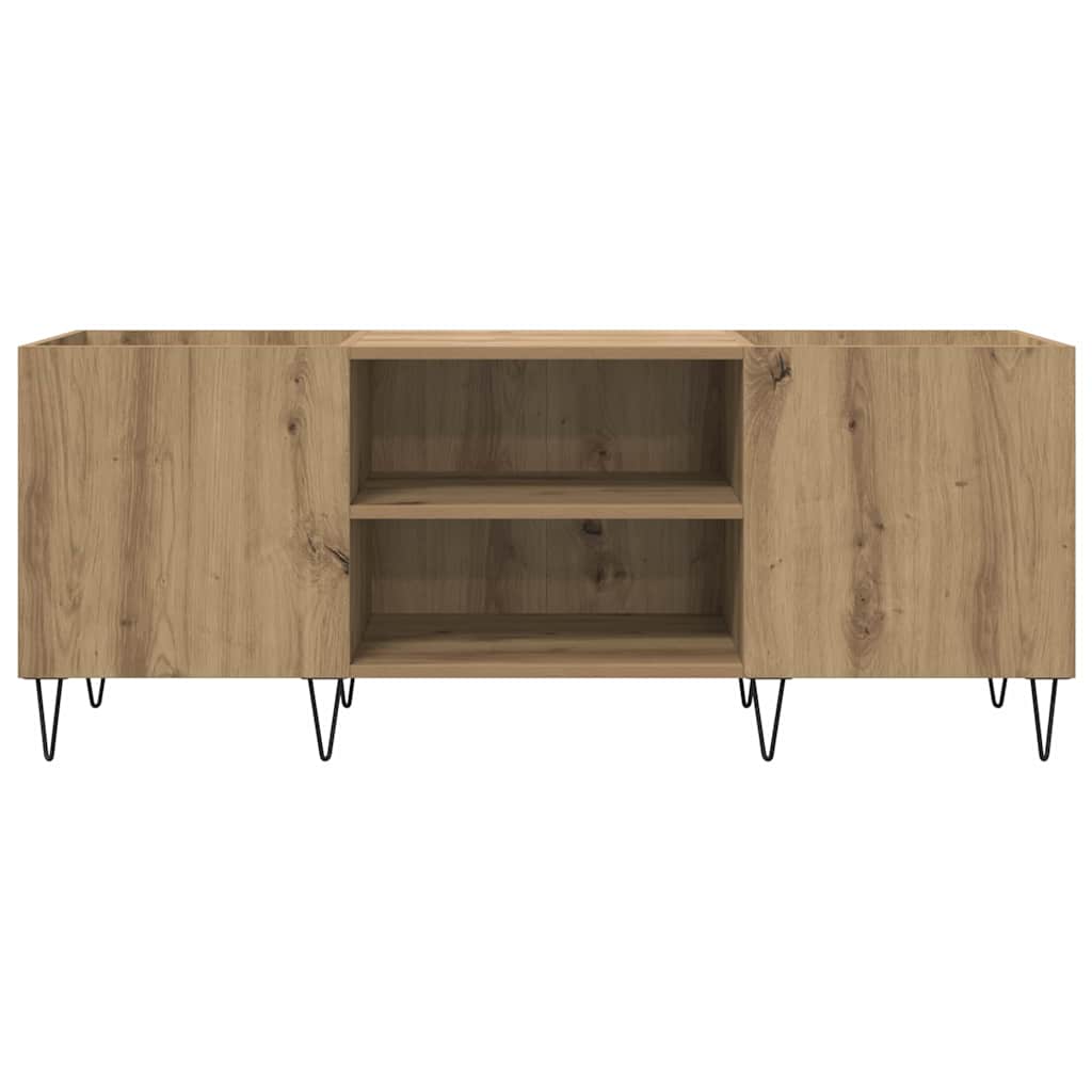 vidaXL Record Cabinet Artisan Oak 121 x 38 x 48 cm