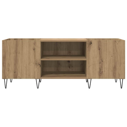 vidaXL Record Cabinet Artisan Oak 121 x 38 x 48 cm