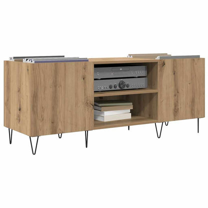 vidaXL Record Cabinet Artisan Oak 121 x 38 x 48 cm