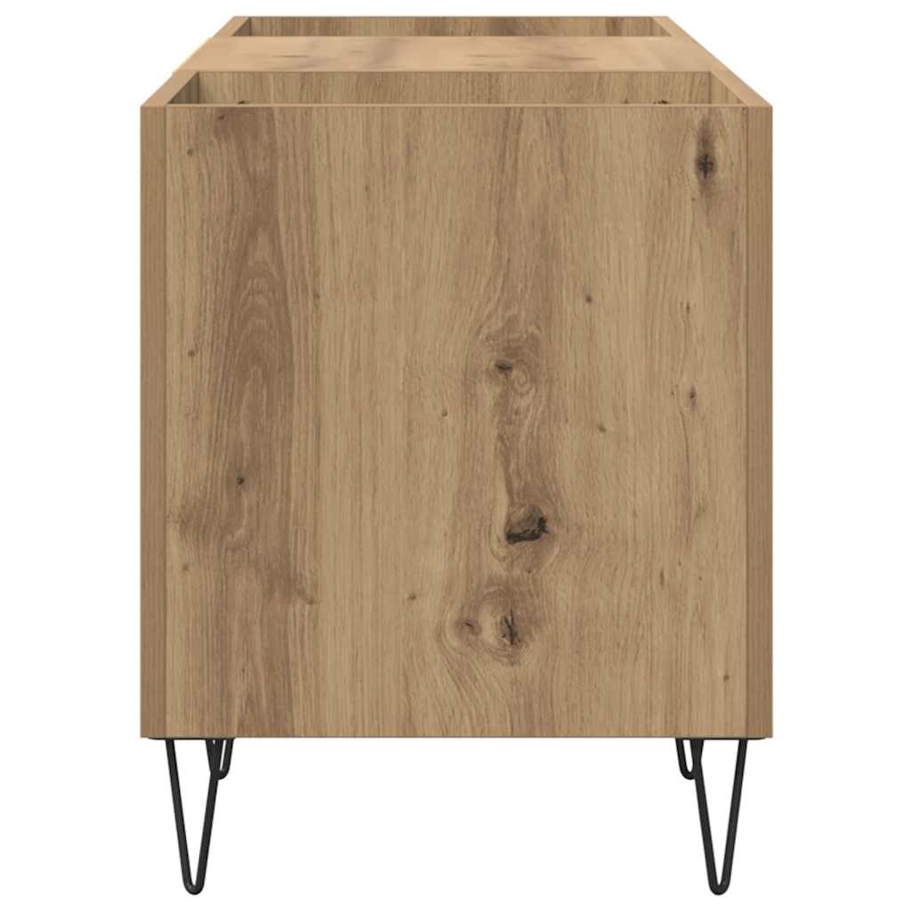 vidaXL Record Cabinet Artisan Oak 121 x 38 x 48 cm