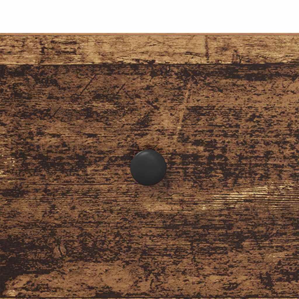 vidaXL Bedside Table Old Wood 34 x 35.5 x 45 cm Engineered Wood