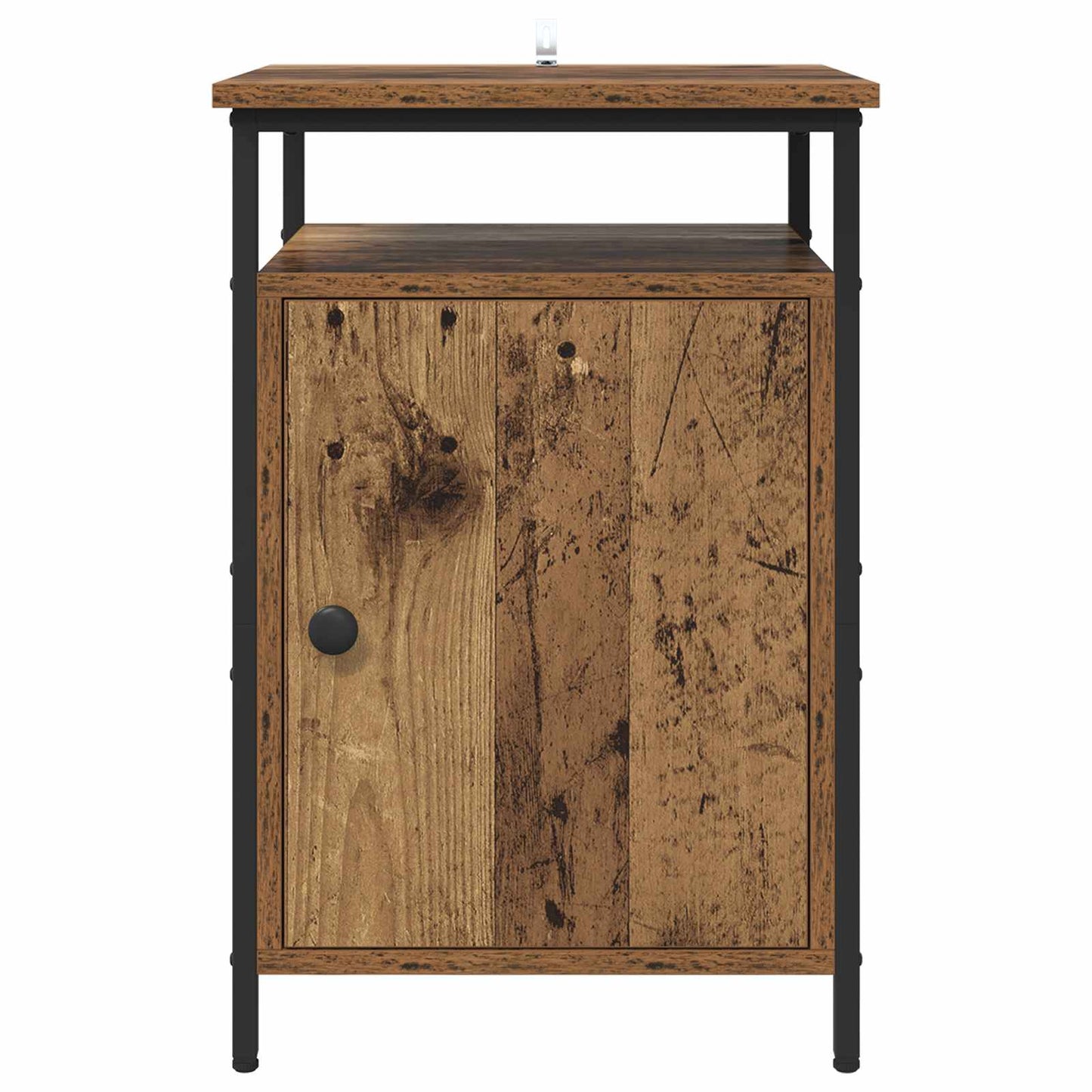 vidaXL Bedside Cabinet 2 pcs Old Wood 40 x 42 x 60cm Engineered Wood
