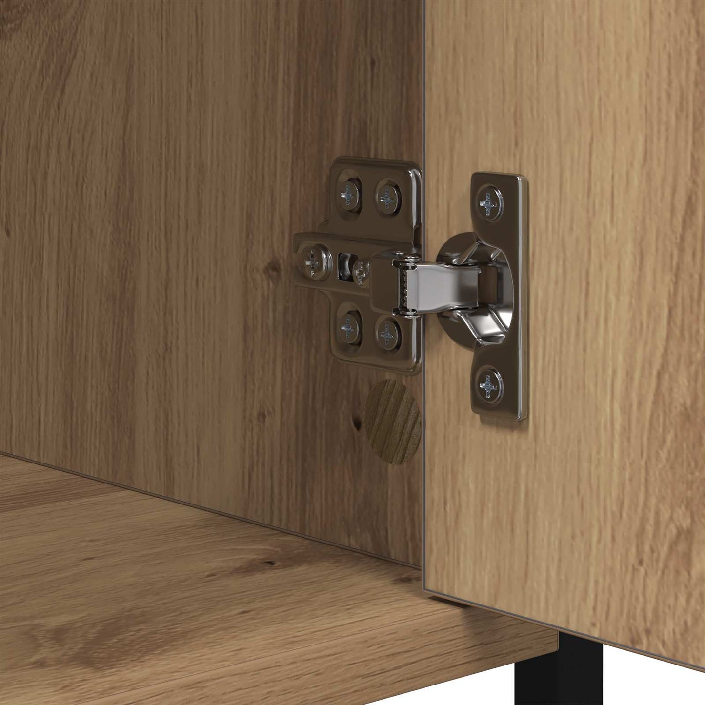 vidaXL Bedside Cabinet 2 pcs Artisan Oak 40 x 42 x 60cm