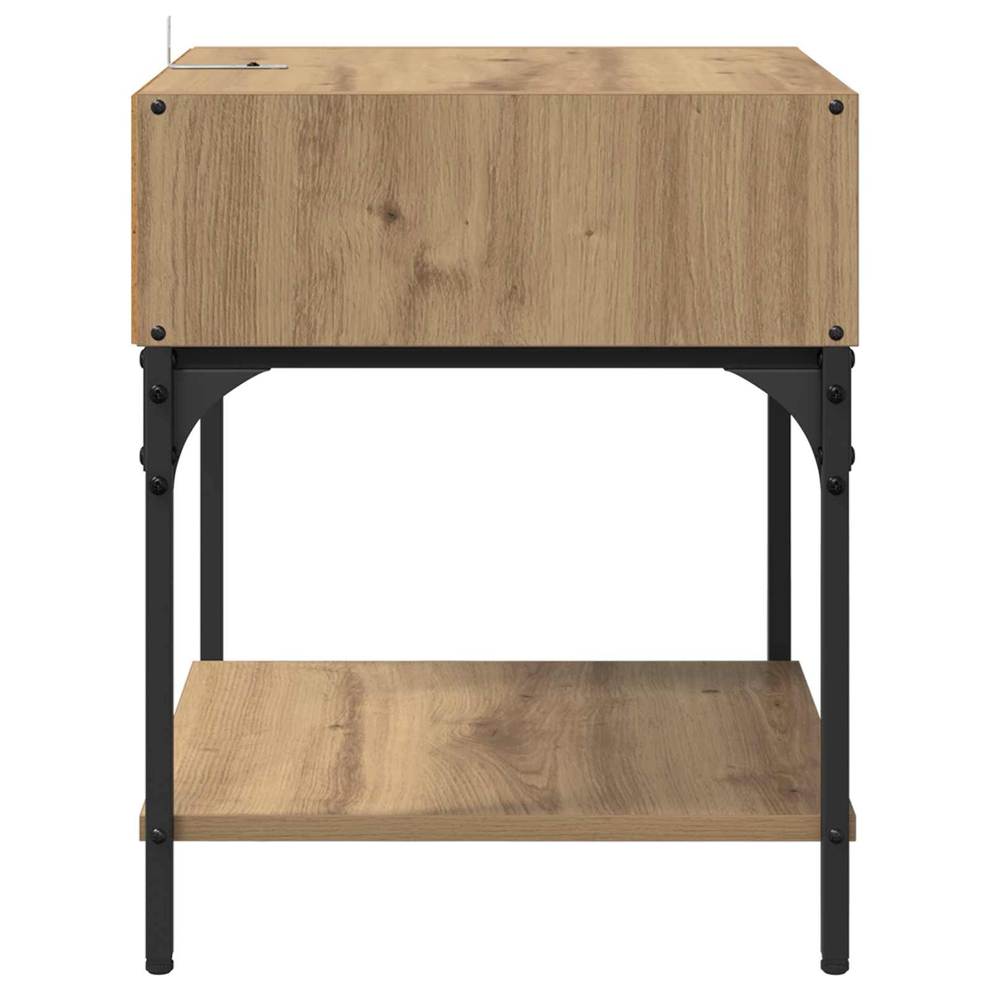 vidaXL Bedside Table Artisan Oak 40 x 40 x 50 cm Engineered Wood