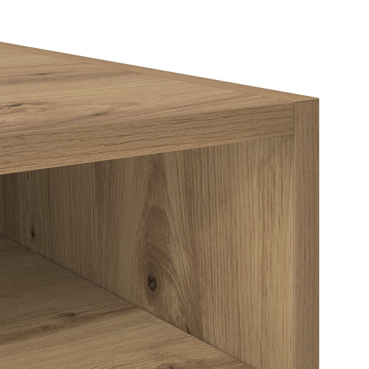 vidaXL Bedside Table 2 pcs Artisan Oak 40 x 40 x 50 cm Engineered Wood