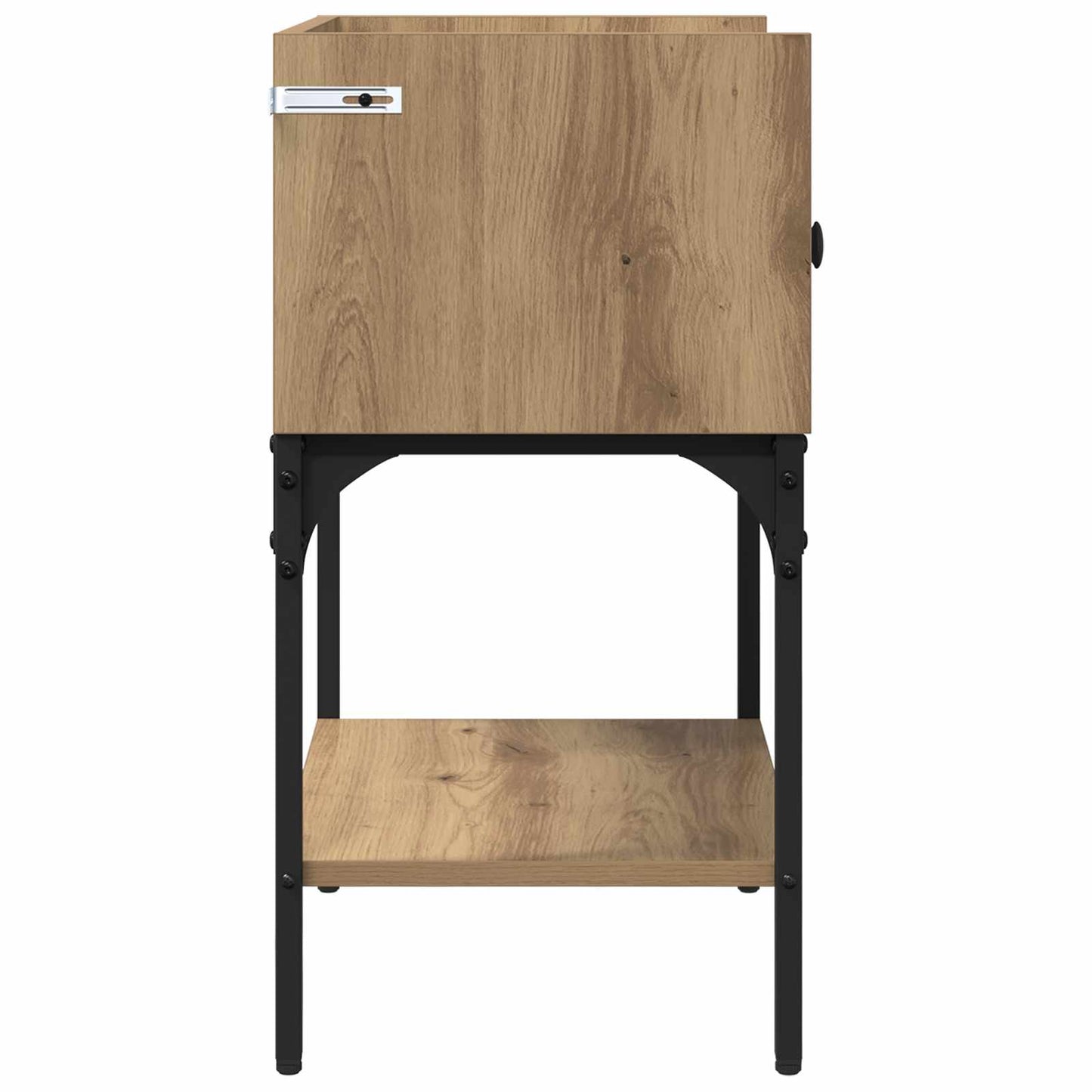 vidaXL Bedside Table Artisan Oak 40 x 29 x 60 cm Engineered Wood