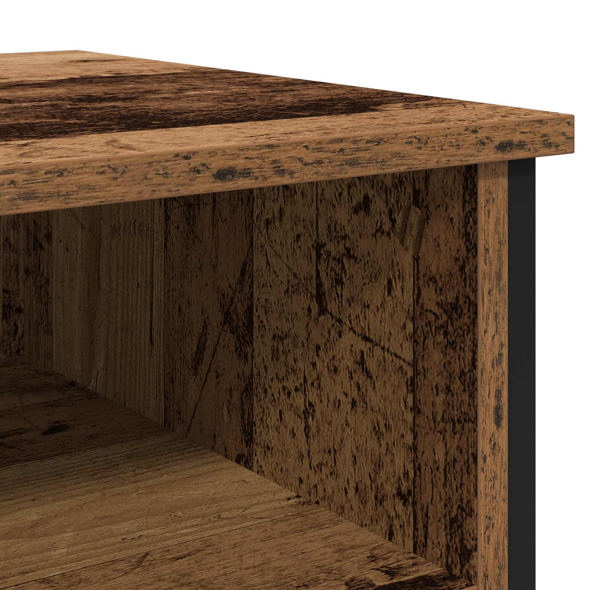 vidaXL Bedside Cabinet 2 pcs Old Wood 40 x 42 x 60 cm Engineered Wood