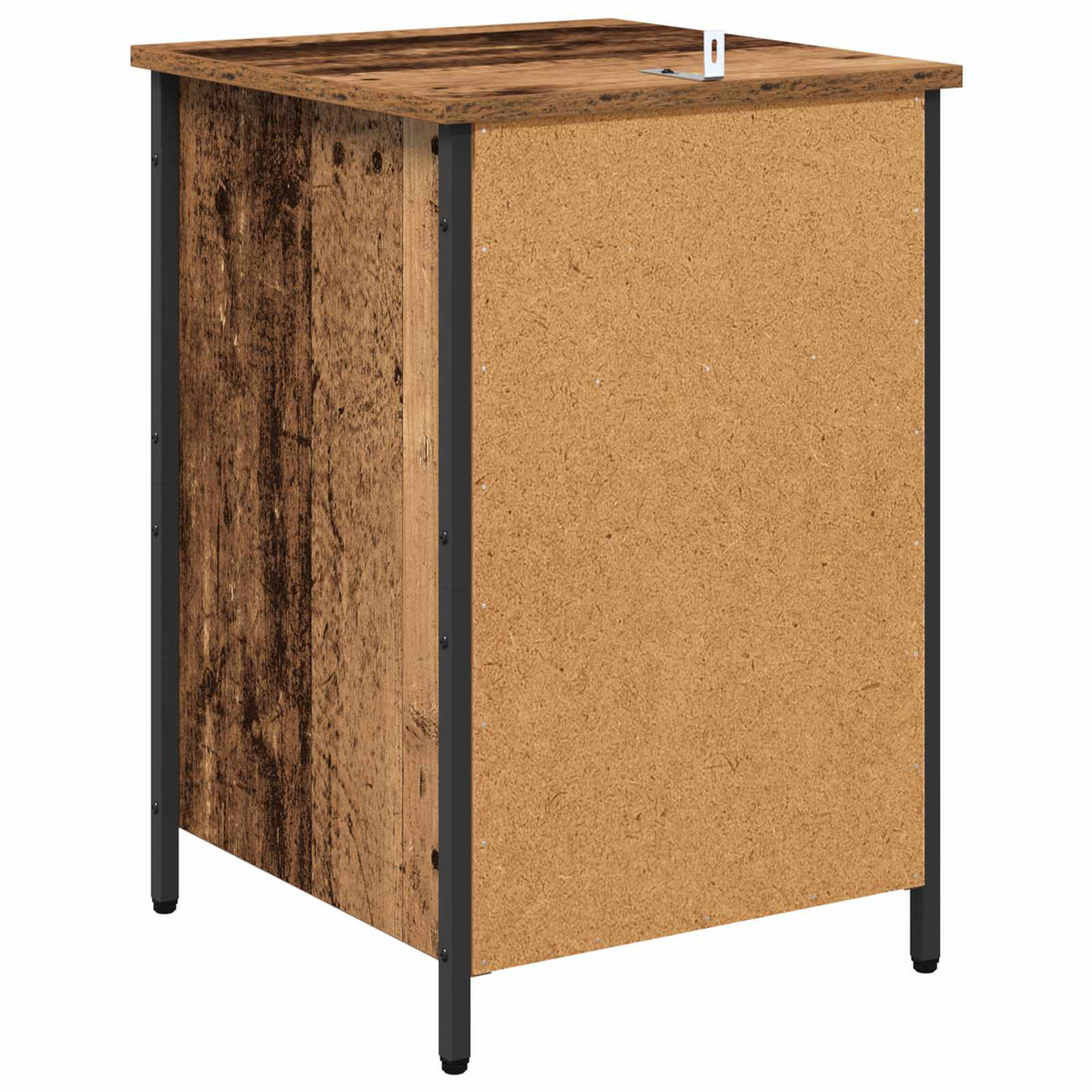 vidaXL Bedside Cabinet 2 pcs Old Wood 40 x 42 x 60 cm Engineered Wood