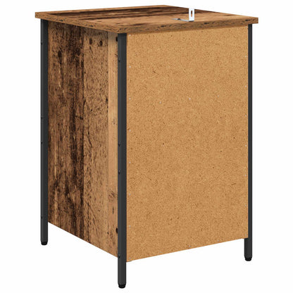 vidaXL Bedside Cabinet 2 pcs Old Wood 40 x 42 x 60 cm Engineered Wood