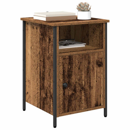 vidaXL Bedside Cabinet 2 pcs Old Wood 40 x 42 x 60 cm Engineered Wood