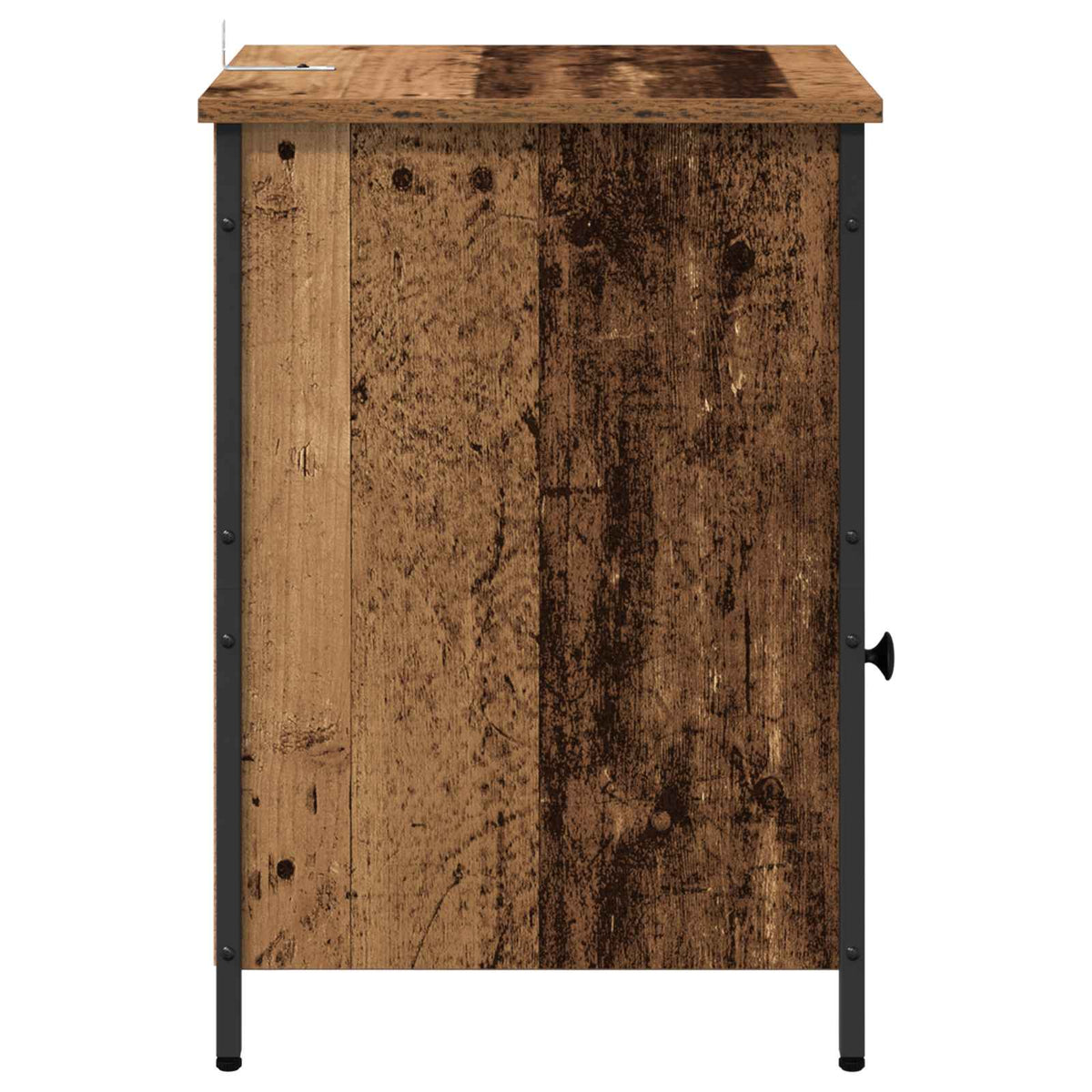 vidaXL Bedside Cabinet 2 pcs Old Wood 40 x 42 x 60 cm Engineered Wood