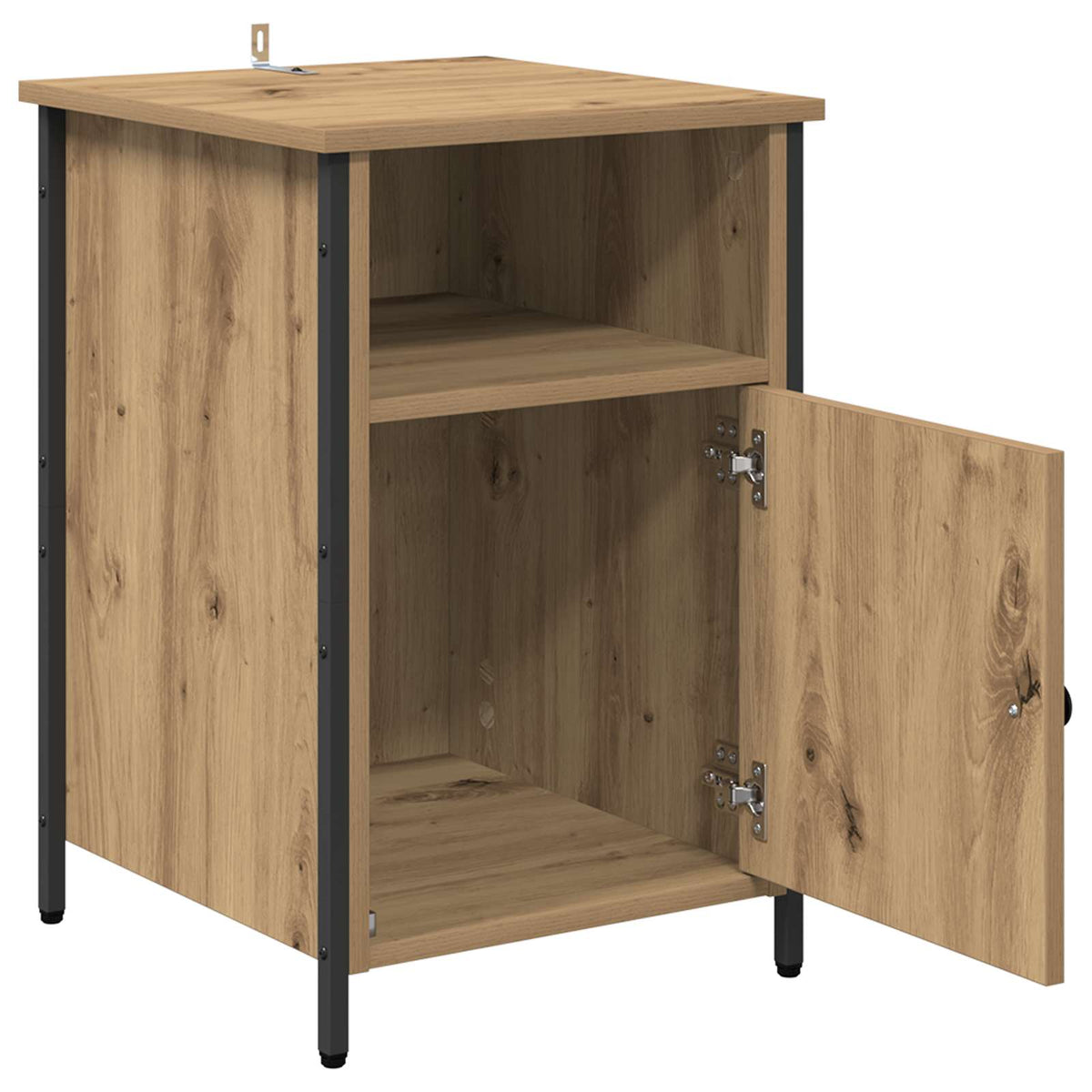 vidaXL Bedside Cabinet Artisan Oak 40 x 42 x 60 cm Engineered Wood