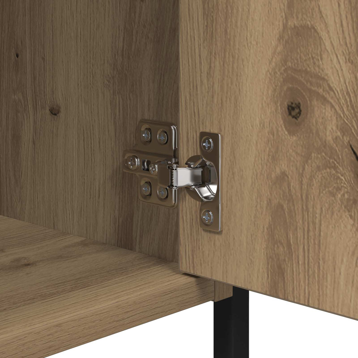 vidaXL Bedside Cabinet 2 pcs Artisan Oak 40 x 42 x 60 cm
