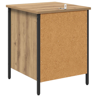 vidaXL Bedside Cabinet Artisan Oak 40 x 42 x 50 cm Engineered Wood