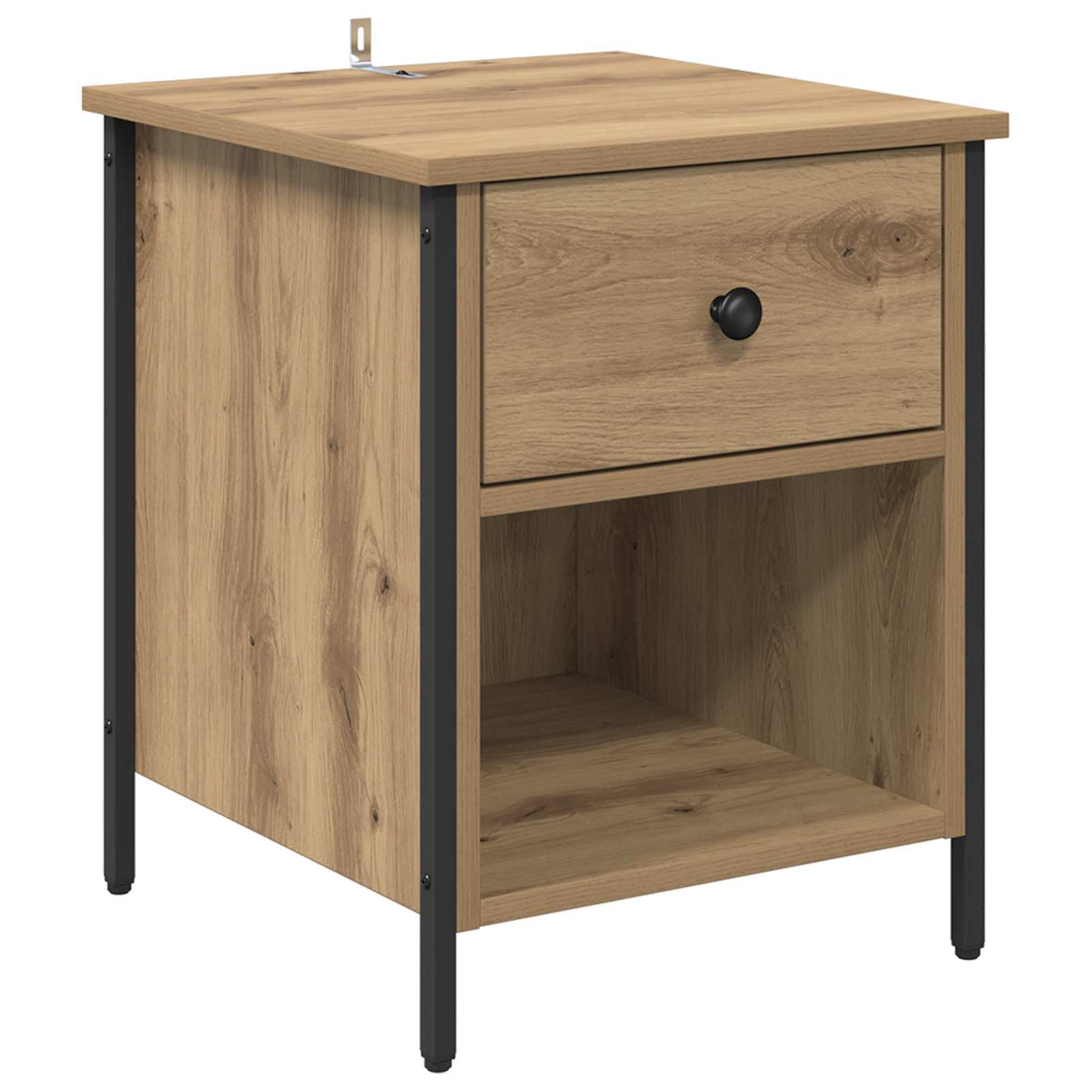vidaXL Bedside Cabinet 2 pcs Artisan Oak 40 x 42 x 50 cm