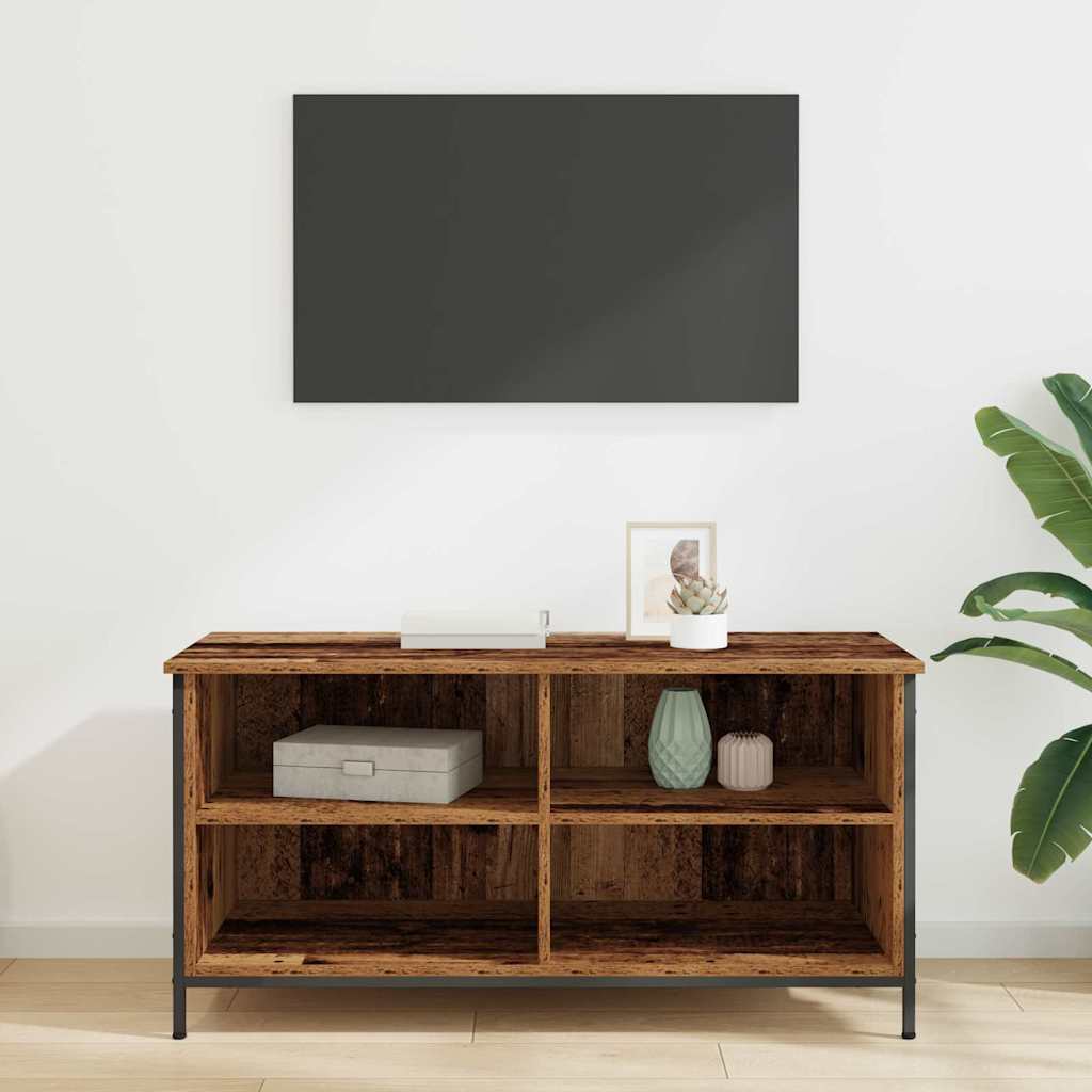 vidaXL TV Cabinet 100 x 40 x 50 cm Old Wood Engineered Wood