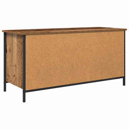 vidaXL TV Cabinet Old Wood 100 x 40 x 50 cm Engineered Wood