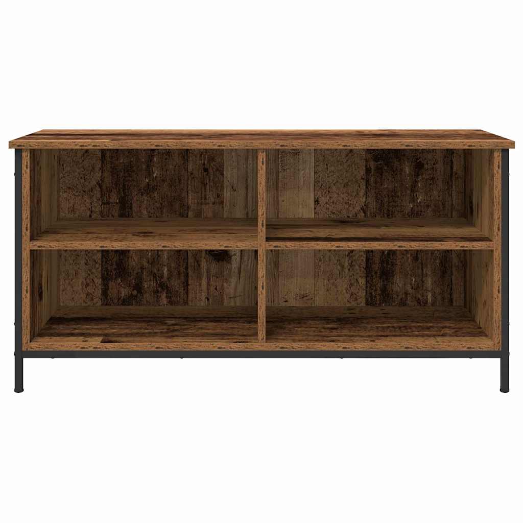 vidaXL TV Cabinet Old Wood 100 x 40 x 50 cm Engineered Wood