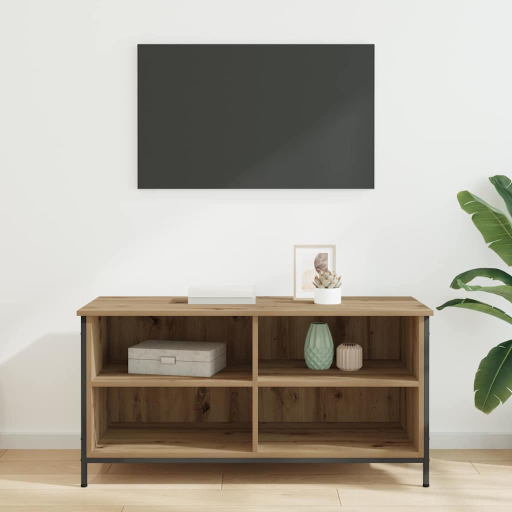 vidaXL TV Cabinet 100 x 40 x 50 cm Artisan Oak Engineered Wood