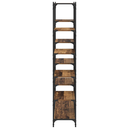 vidaXL Bookshelf 9-Tier 100 x 32 x 170 cm Engineered Wood Old wood